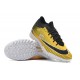 Nike Air Zoom Mercurial Vapor XV Elite TF Mid Black Yellow Women/Men Football Boots