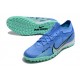 Nike Air Zoom Mercurial Vapor XV Elite TF Mid Blue Turqoise Women/Men Football Boots
