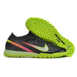 Nike Air Zoom Mercurial Vapor XV Elite TF Mid Green Black Women/Men Football Boots