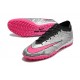 Nike Air Zoom Mercurial Vapor XV Elite TF Mid Grey Black Pink Women/Men Football Boots