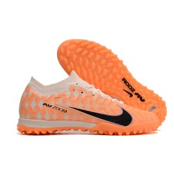 Nike Air Zoom Mercurial Vapor XV Elite TF Mid Khaki Orange Women/Men Football Boots