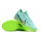 Nike Air Zoom Mercurial Vapor XV Elite TF Mid Turqoise Green Women/Men Football Boots