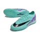 Nike Air Zoom Mercurial Vapor XV Elite TF Mid Turqoise Purple Women/Men Football Boots