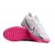 Nike Air Zoom Mercurial Vapor XV Elite TF Mid White Pink Women/Men Football Boots