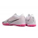 Nike Air Zoom Mercurial Vapor XV Elite TF Mid White Pink Women/Men Football Boots