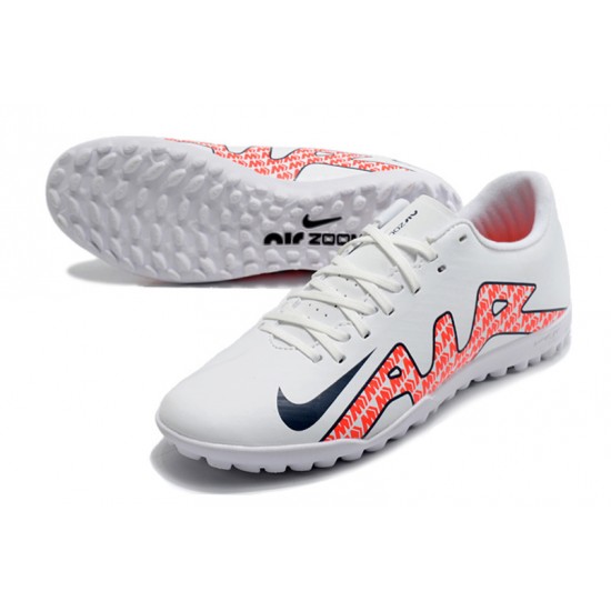 Nike Air Zoom Mercurial Vapor XV Academy TF Low Wihte Women/Men Football Boots