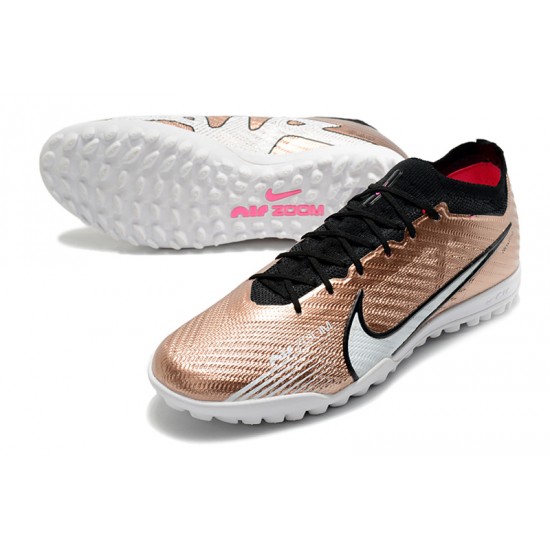 Nike Air Zoom Mercurial Vapor XV Elite TF Mid Grey Brown Women/Men Football Boots