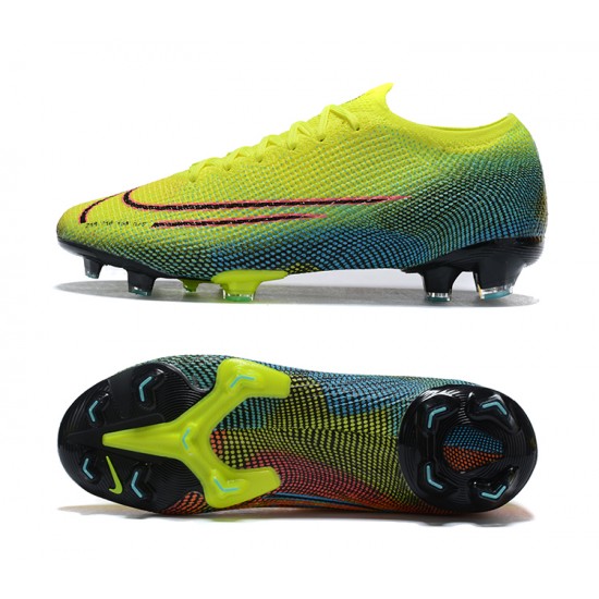 Nike Mercurial Dream Speed 002 Vapor 13 Elite FG Yellow Green Orange Black Low Men Football Boots