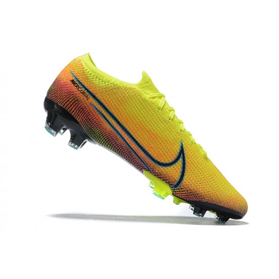 Nike Mercurial Dream Speed 002 Vapor 13 Elite FG Yellow Green Orange Black Low Men Football Boots