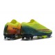 Nike Mercurial Dream Speed 002 Vapor 13 Elite FG Yellow Green Orange Black Low Men Football Boots