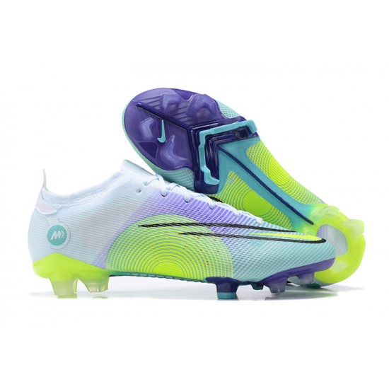 Nike Mercurial Dream Speed Vapor 14 Elite FG LightPurple Green Light/Blue Low Men Football Boots