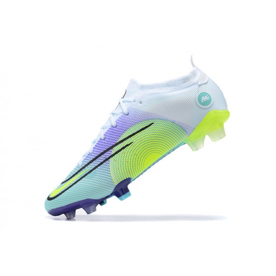 Nike Mercurial Dream Speed Vapor 14 Elite FG LightPurple Green Light/Blue Low Men Football Boots