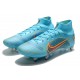 Nike Mercurial Superfiy VIII Elite SG PRO Anti Clog High Blue Men Football Boots