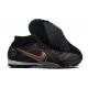 Nike Mercurial Superfly 8 Academy TF High Black Brown Men Football Boots