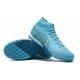 Nike Mercurial Superfly 8 Academy TF High Blue Yellow Men Football Boots