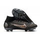 Nike Mercurial Superfly 8 Elite FG High Black Grey Brown Men Football Boots