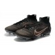 Nike Mercurial Superfly 8 Elite FG High Black Grey Brown Men Football Boots