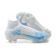 Nike Mercurial Superfly 8 Elite FG High Blue White Men Football Boots