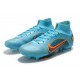 Nike Mercurial Superfly 8 Elite FG High Blue Women/Men Football Boots