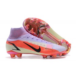 Nike Mercurial Superfly 8 Elite FG High Purple Pink Men Football Boots