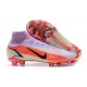 Nike Mercurial Superfly 8 Elite FG High Purple Pink Men Football Boots