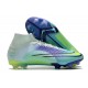 Nike Mercurial Superfly 8 Elite FG High Turqoise Purple Men Football Boots