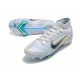 Nike Mercurial Superfly 8 Elite FG High White Blue Multi Men Football Boots