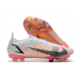 Nike Mercurial Superfly 8 Elite FG Low White Pink Men Football Boots