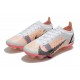 Nike Mercurial Superfly 8 Elite FG Low White Pink Men Football Boots