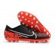 Nike Mercurial Vapor 13 Academy AG-R Low Black Red Women/Men Football Boots