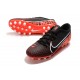 Nike Mercurial Vapor 13 Academy AG-R Low Black Red Women/Men Football Boots