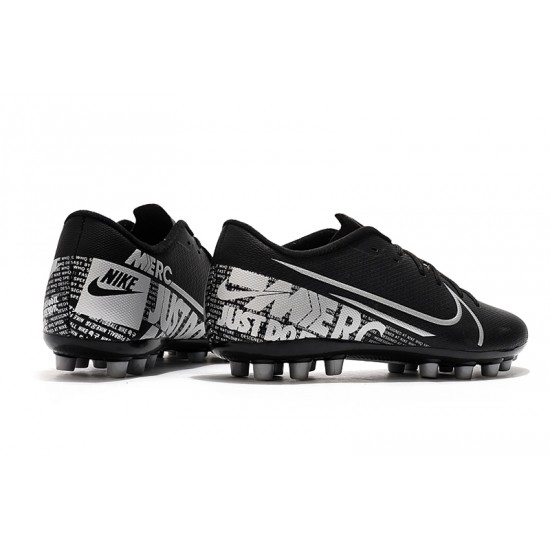 Nike Mercurial Vapor 13 Academy AG-R Low Black Women/Men Football Boots