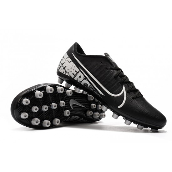 Nike Mercurial Vapor 13 Academy AG-R Low Black Women/Men Football Boots