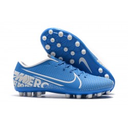 Nike Mercurial Vapor 13 Academy AG-R Low Blue Women/Men Football Boots