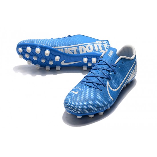 Nike Mercurial Vapor 13 Academy AG-R Low Blue Women/Men Football Boots