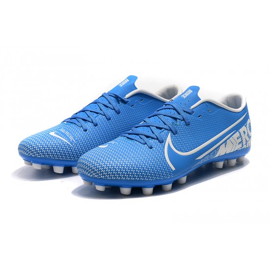 Nike Mercurial Vapor 13 Academy AG-R Low Blue Women/Men Football Boots