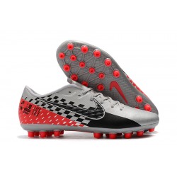 Nike Mercurial Vapor 13 Academy AG-R Low Grey Black Red Women/Men Football Boots