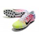 Nike Mercurial Vapor 13 Academy AG-R Low Yellow Pink Blue Women/Men Football Boots