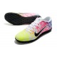 Nike Mercurial Vapor 13 Academy TF Low Blue Pink Yellow Men Football Boots