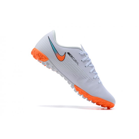 Nike Mercurial Vapor 13 Academy TF Orange White Blue Low Men Football Boots