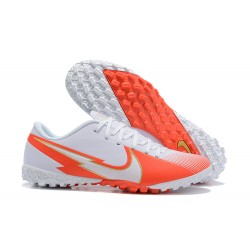 Nike Mercurial Vapor 13 Academy TF White Orange Low Men Football Boots