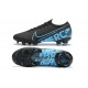 Nike Mercurial Vapor 13 Elite FG Black Blue Low Men Football Boots