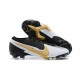 Nike Mercurial Vapor 13 Elite FG Black Gold White Low Men Football Boots