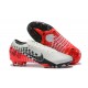 Nike Mercurial Vapor 13 Elite FG Black Red White Low Men Football Boots