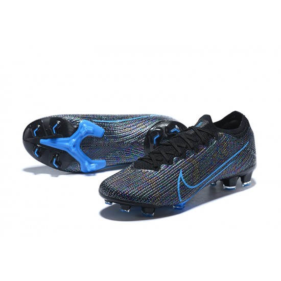 Nike Mercurial Vapor 13 Elite FG Blue Black Low Men Football Boots