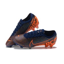 Nike Mercurial Vapor 13 Elite FG Blue Orange Low Men Football Boots