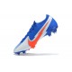 Nike Mercurial Vapor 13 Elite FG Blue White Orange Low Men Football Boots
