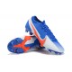 Nike Mercurial Vapor 13 Elite FG Blue White Orange Low Men Football Boots