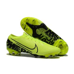 Nike Mercurial Vapor 13 Elite FG Green Black Low Men Football Boots