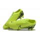 Nike Mercurial Vapor 13 Elite FG Green Black Low Men Football Boots